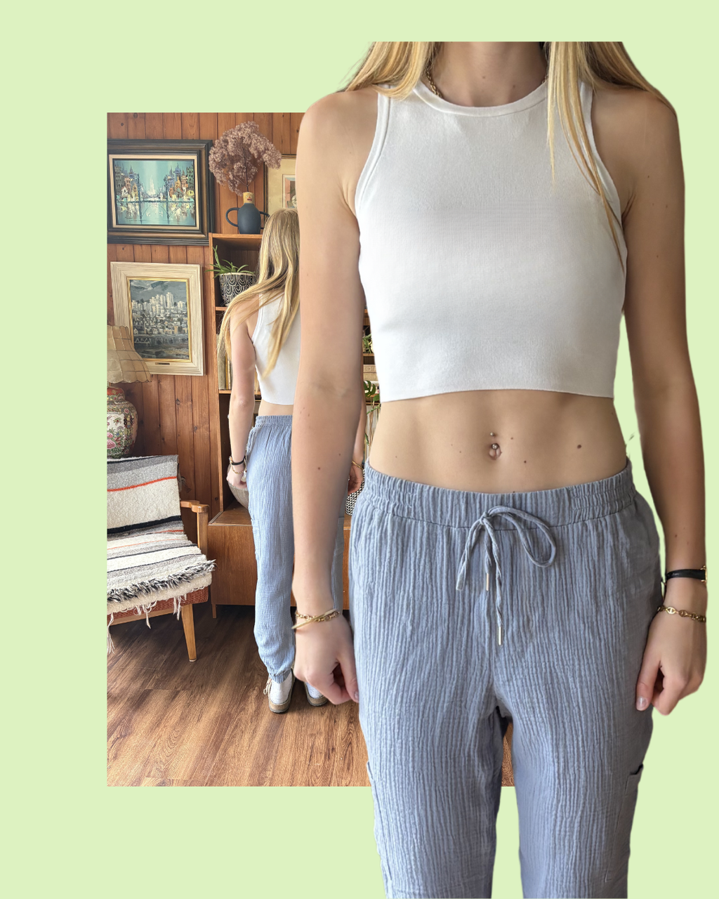 Zara Crop Tank S