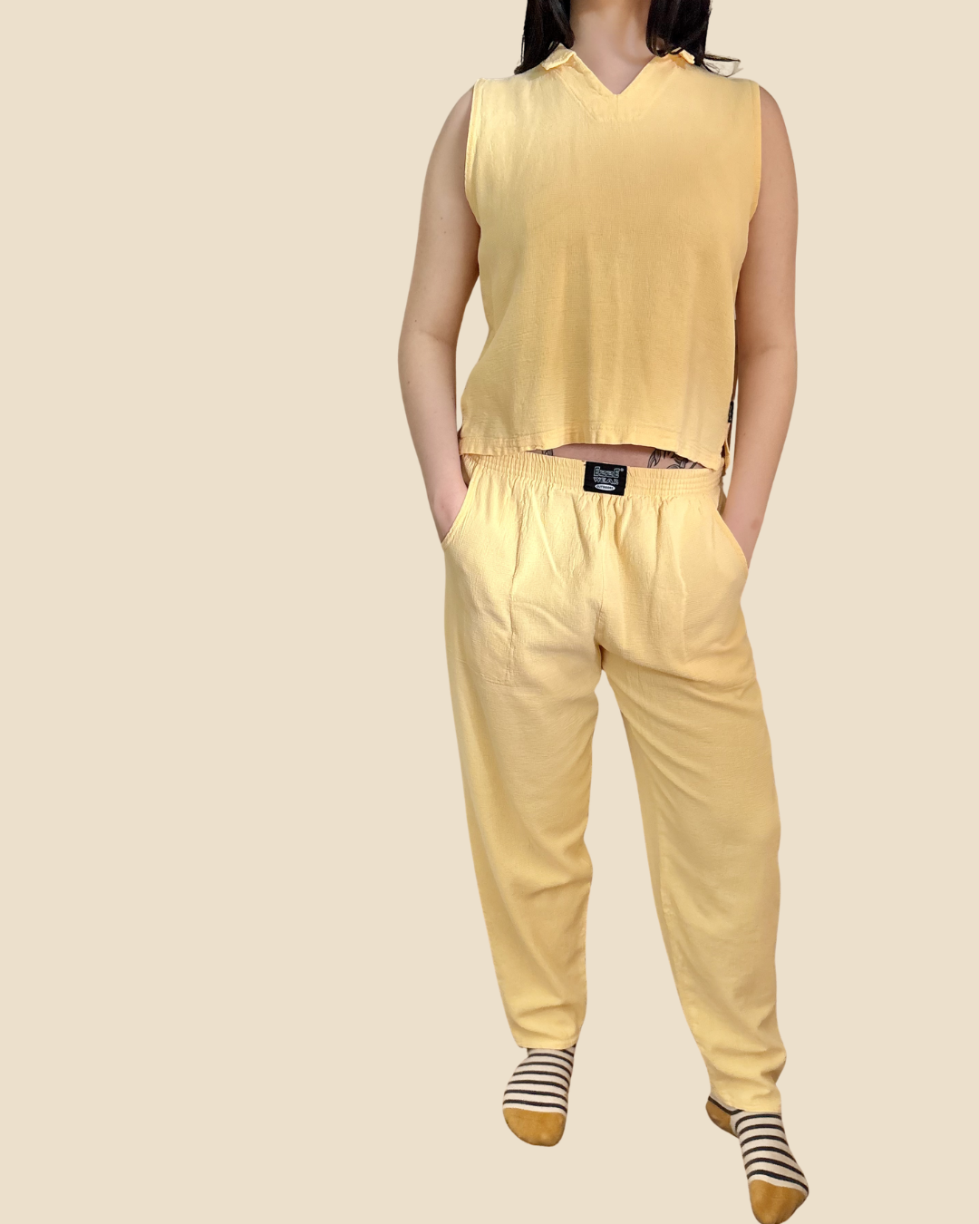 Vintage Cotton Ezze Wear Set M/L