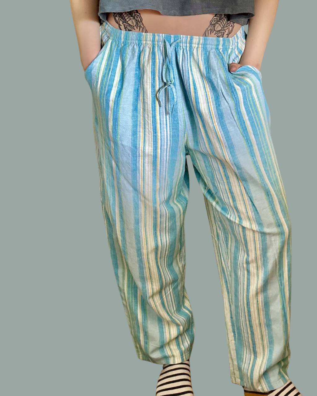 Erika Cotton Blend Easy Pant 1X