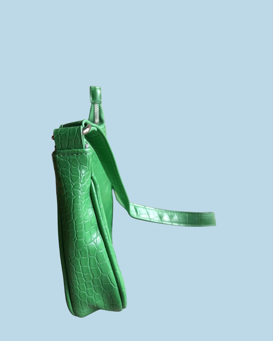 Faux Leather Y2K Shoulder Bag