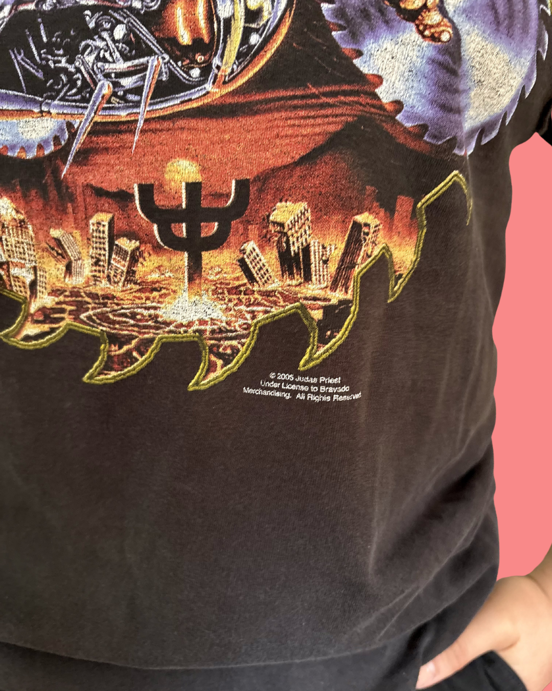 Judas Priest Band Tee 2005 Vintage L
