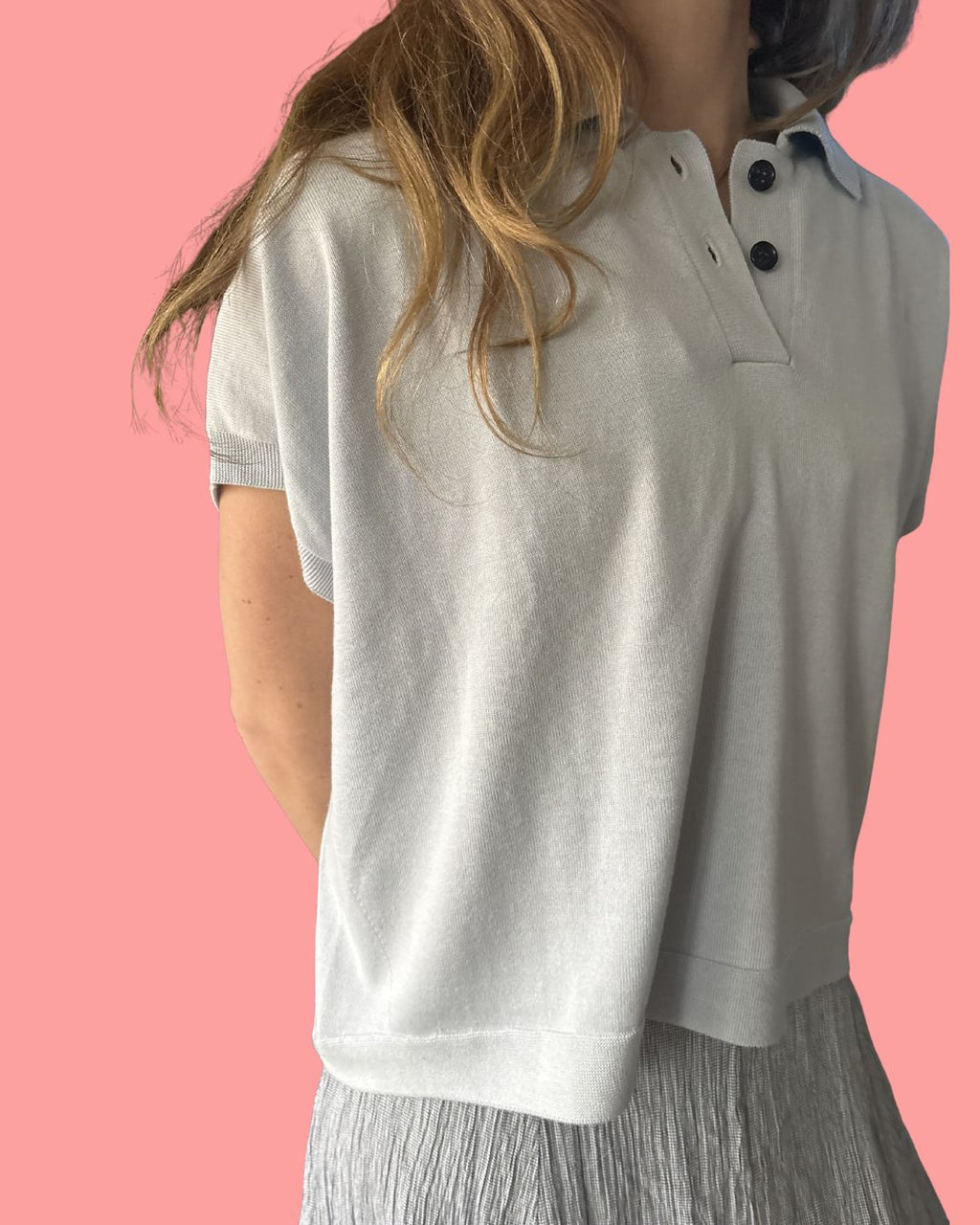 Nicholson & Nicholson Minimalist Box Top Sweater OS