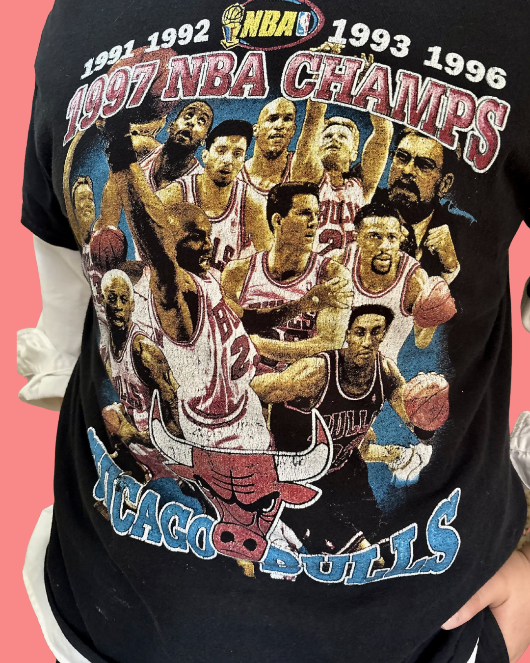 Chicago Bulls Championship Tee Size L