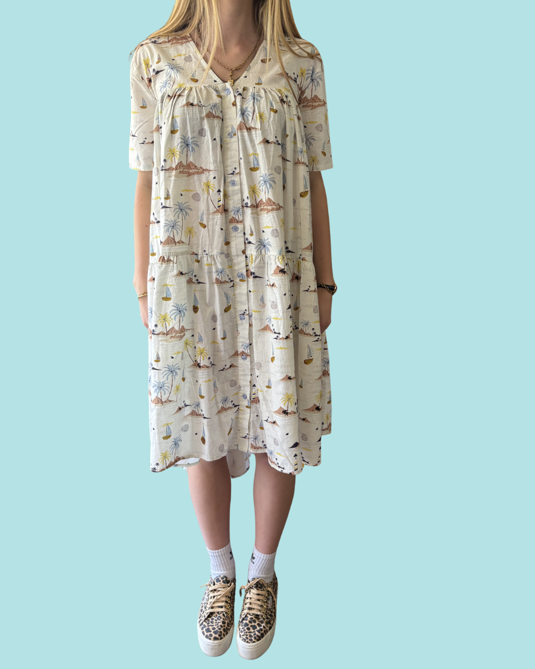 RedSky Beach Ruffle Easy Dress XS/S (OS)