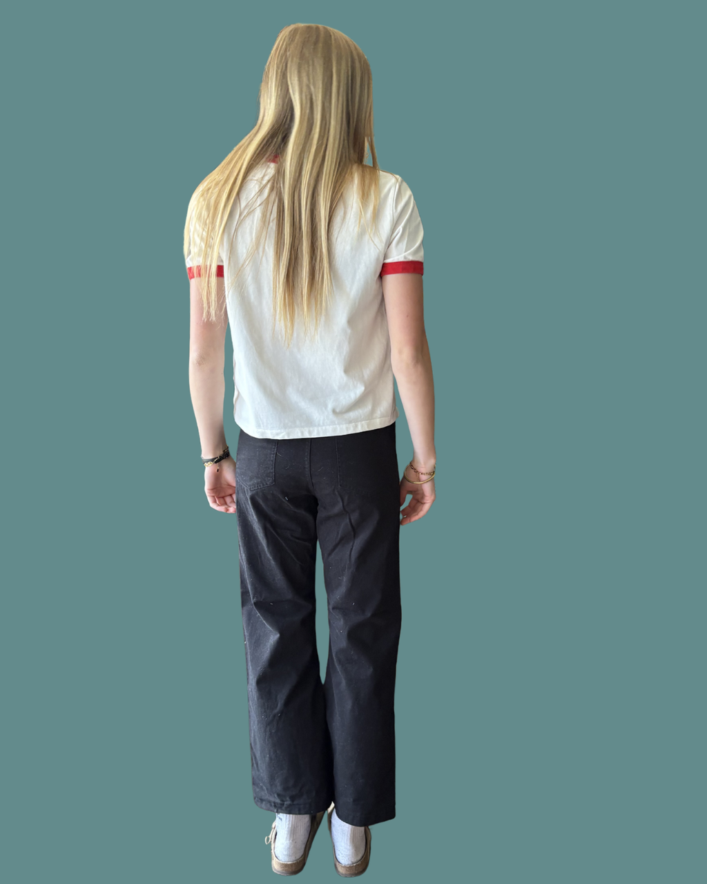 Urban Life Lace Front Y2K Black Jeans 5