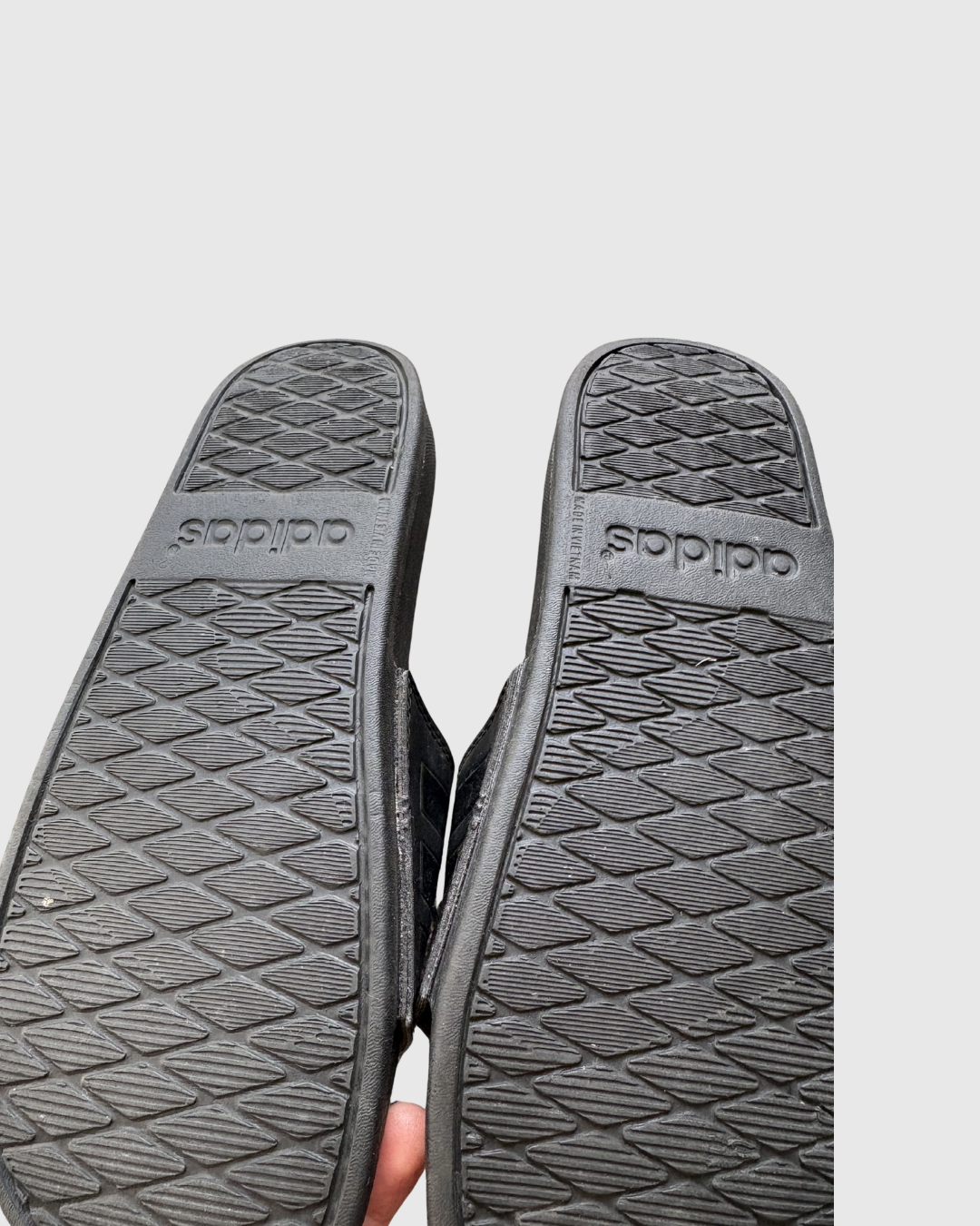 Adidas Black x Black Slide 9