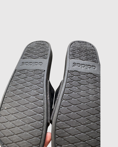 Adidas Black x Black Slide 9