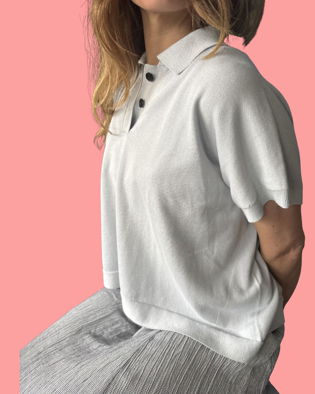 Nicholson & Nicholson Minimalist Box Top Sweater OS